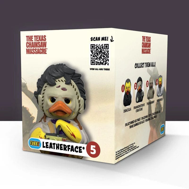 Numskull - Best of TUBBZ Boîte Canard de bain - Horror - Leatherface - 9cm