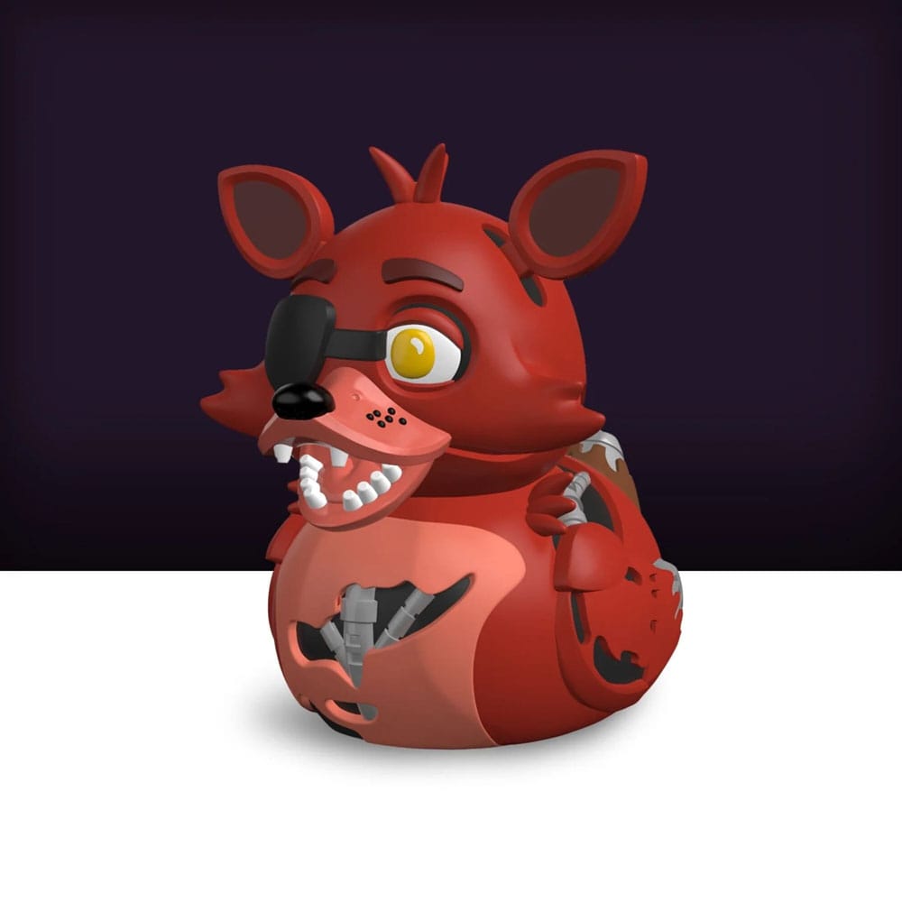 Numskull - Mini TUBBZ Canard de bain - Five Nights at Freddy's - Foxy (Édition baignoire) - 5cm