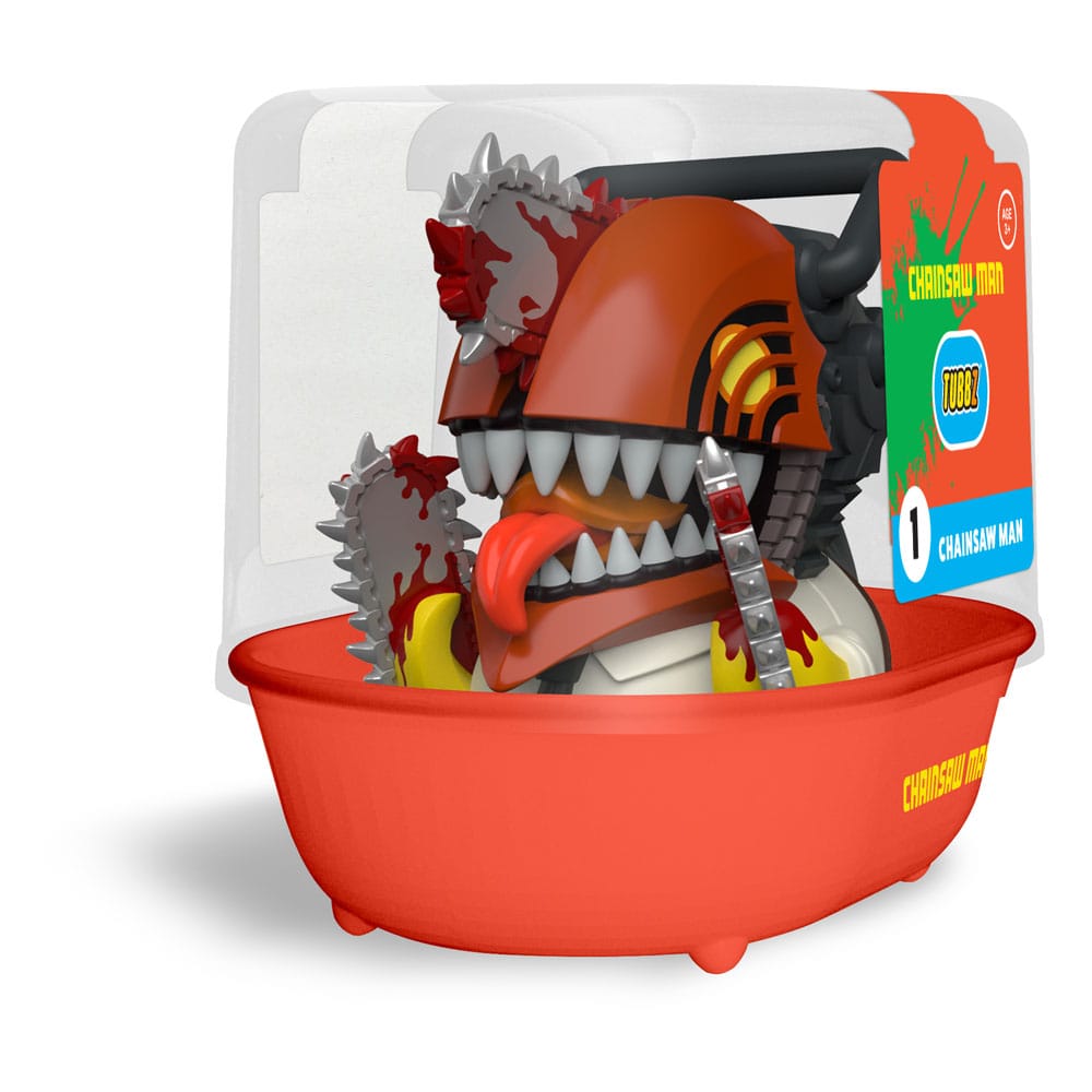 Numskull - TUBBZ Canard de bain - Chainsaw Man - Chainsaw Man (Première Édition) - 9cm