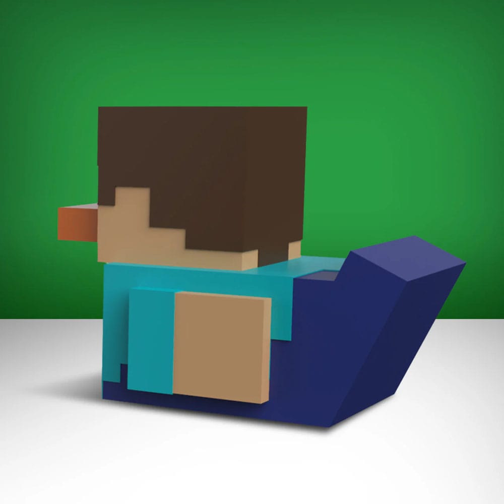 Numskull - TUBBZ Canard de bain - Minecraft - Steve (Première Édition) - 9cm