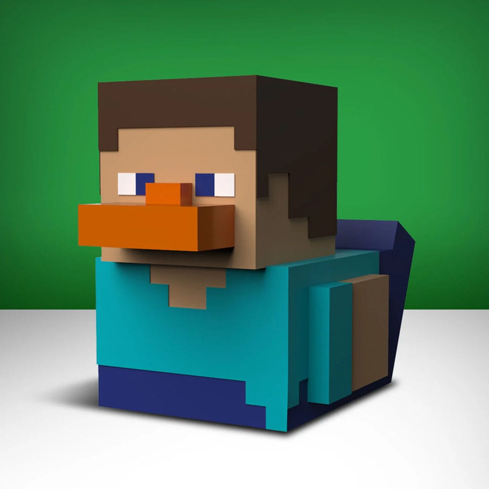 Numskull - TUBBZ Canard de bain - Minecraft - Steve (Première Édition) - 9cm