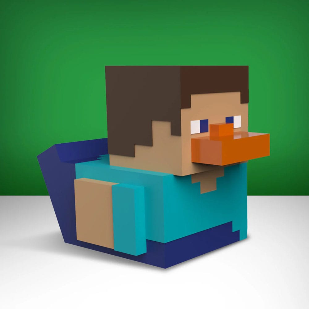 Numskull - TUBBZ Canard de bain - Minecraft - Steve (Première Édition) - 9cm