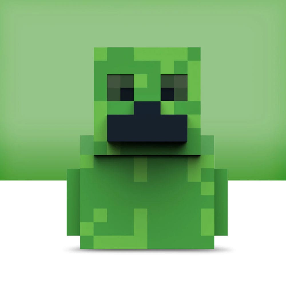 Numskull - TUBBZ Canard de bain - Minecraft - Creeper (Première Édition) - 9cm