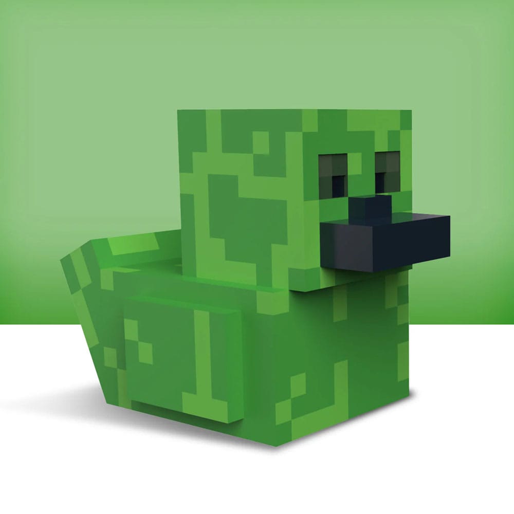 Numskull - TUBBZ Canard de bain - Minecraft - Creeper (Première Édition) - 9cm