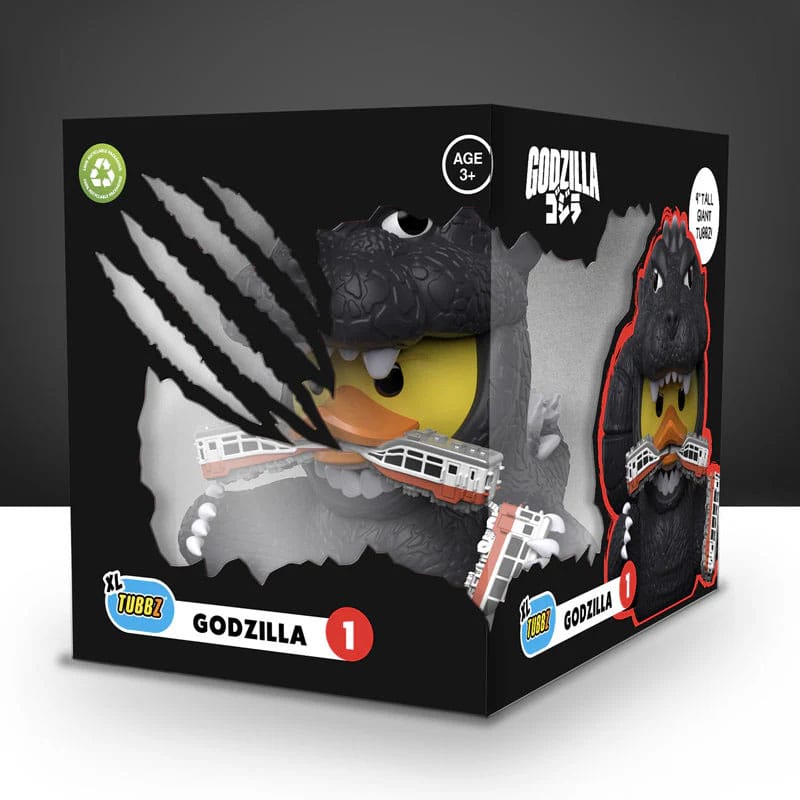 Numskull - TUBBZ Canard de bain - Toho - Godzilla (Taille Géante) - 23cm