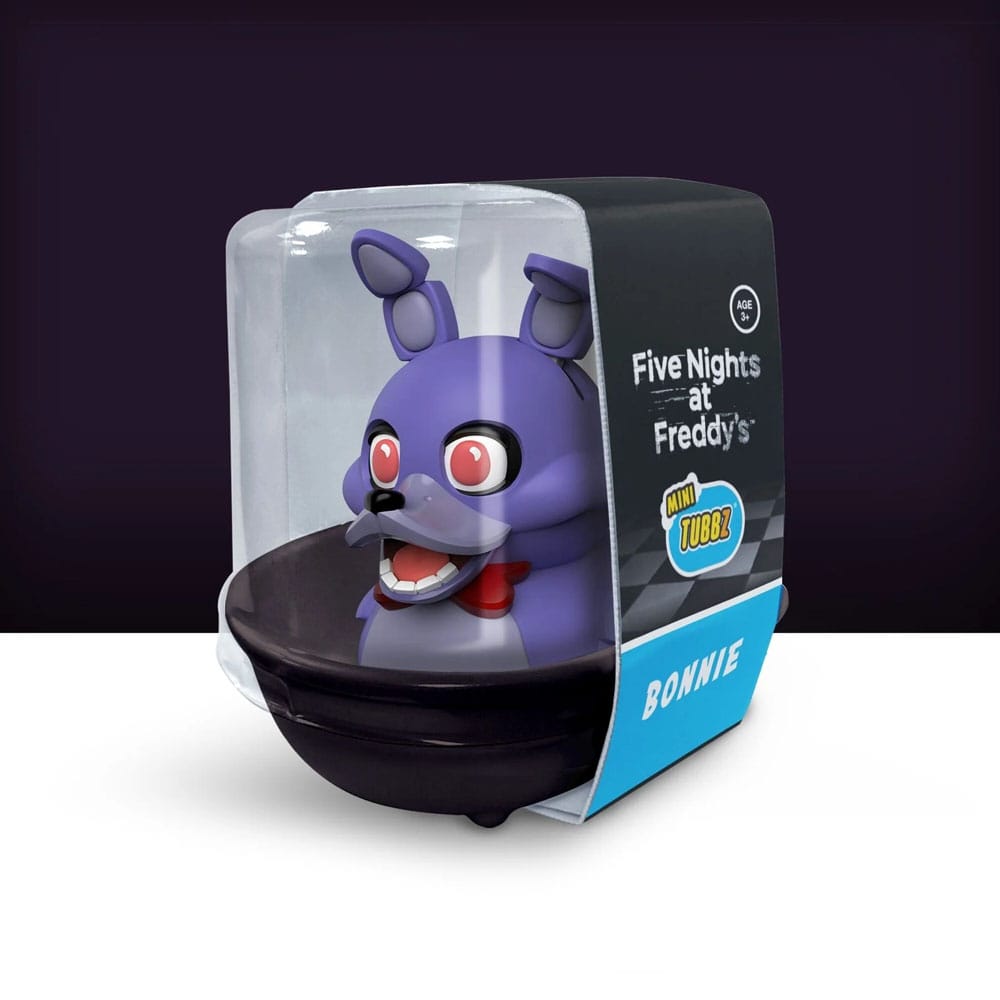 Numskull - Mini TUBBZ Canard de bain - Five Nights at Freddy's - Bonnie (Édition baignoire) - 5cm