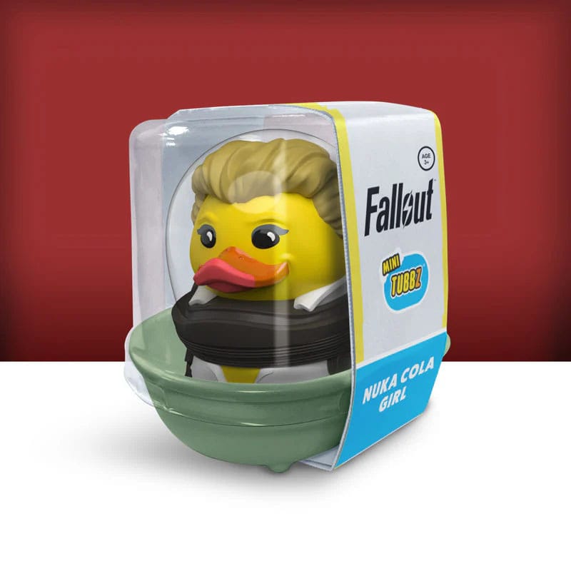 Numskull - Mini TUBBZ Canard de bain - Fallout - Nuka Cola Girl (Édition baignoire) - 5cm