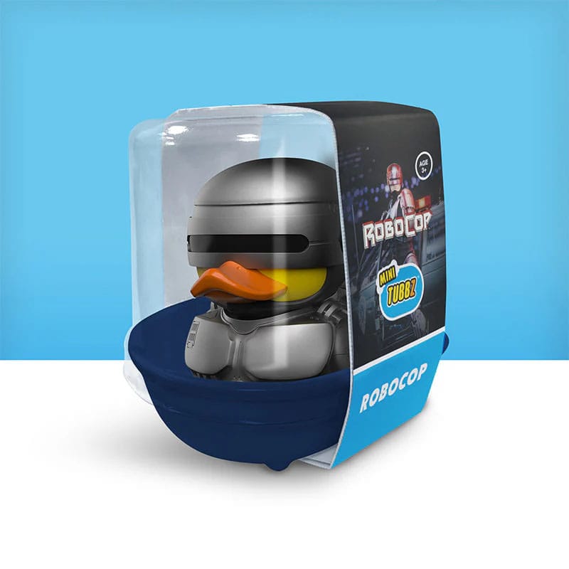 Numskull - Mini TUBBZ Canard de bain - Robocop - Alex Murphy (Édition baignoire) - 5cm