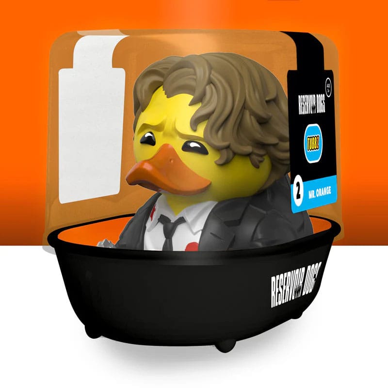 Numskull - TUBBZ Canard de bain - Reservoir Dogs - Mr. Orange (Première Édition) - 9cm