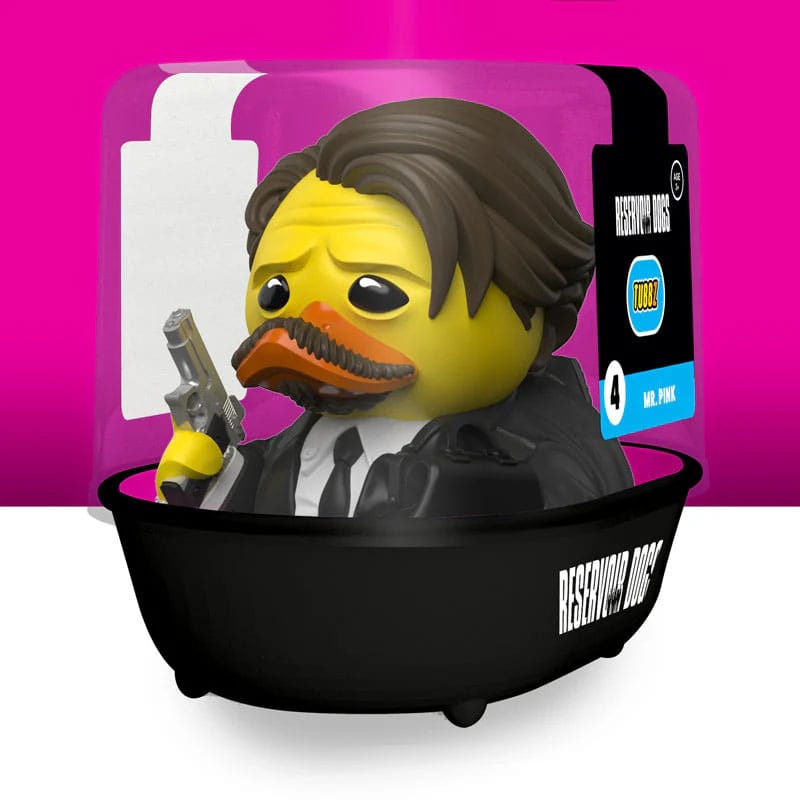 Numskull - TUBBZ Canard de bain - Reservoir Dogs - Mr. Pink (Première Édition) - 9cm