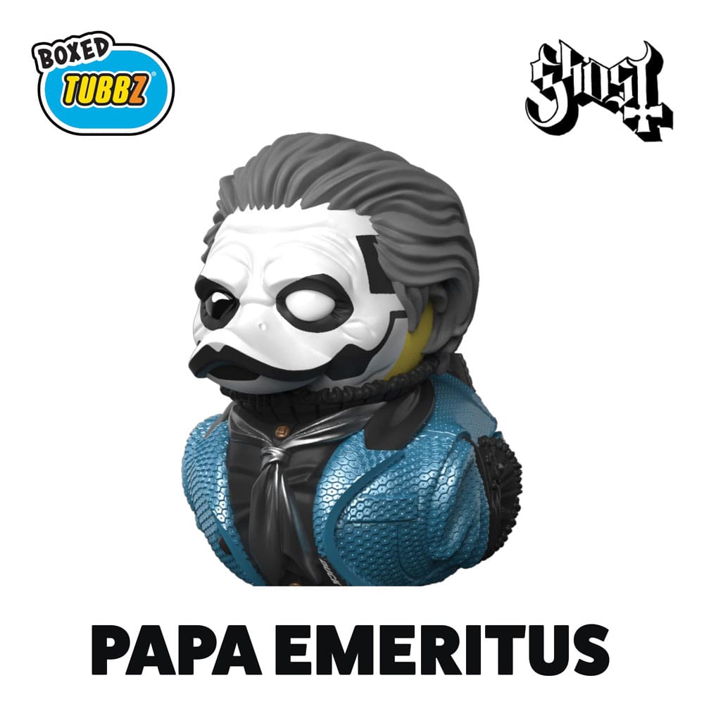 Numskull - Best of TUBBZ Boîte Canard de bain - Ghost - Papa Emeritus IV - 9cm