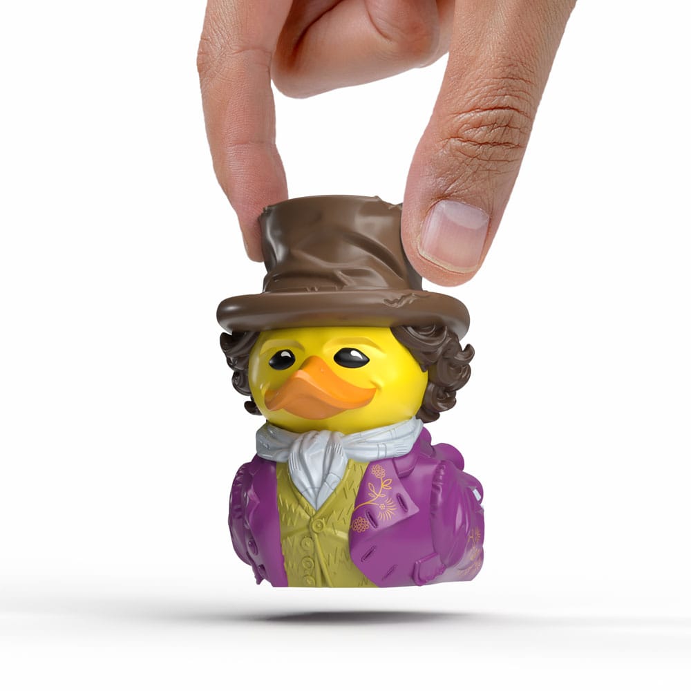 Numskull - Mini TUBBZ Canard de bain - Wonka - Willy Wonka (Édition baignoire) - 5cm