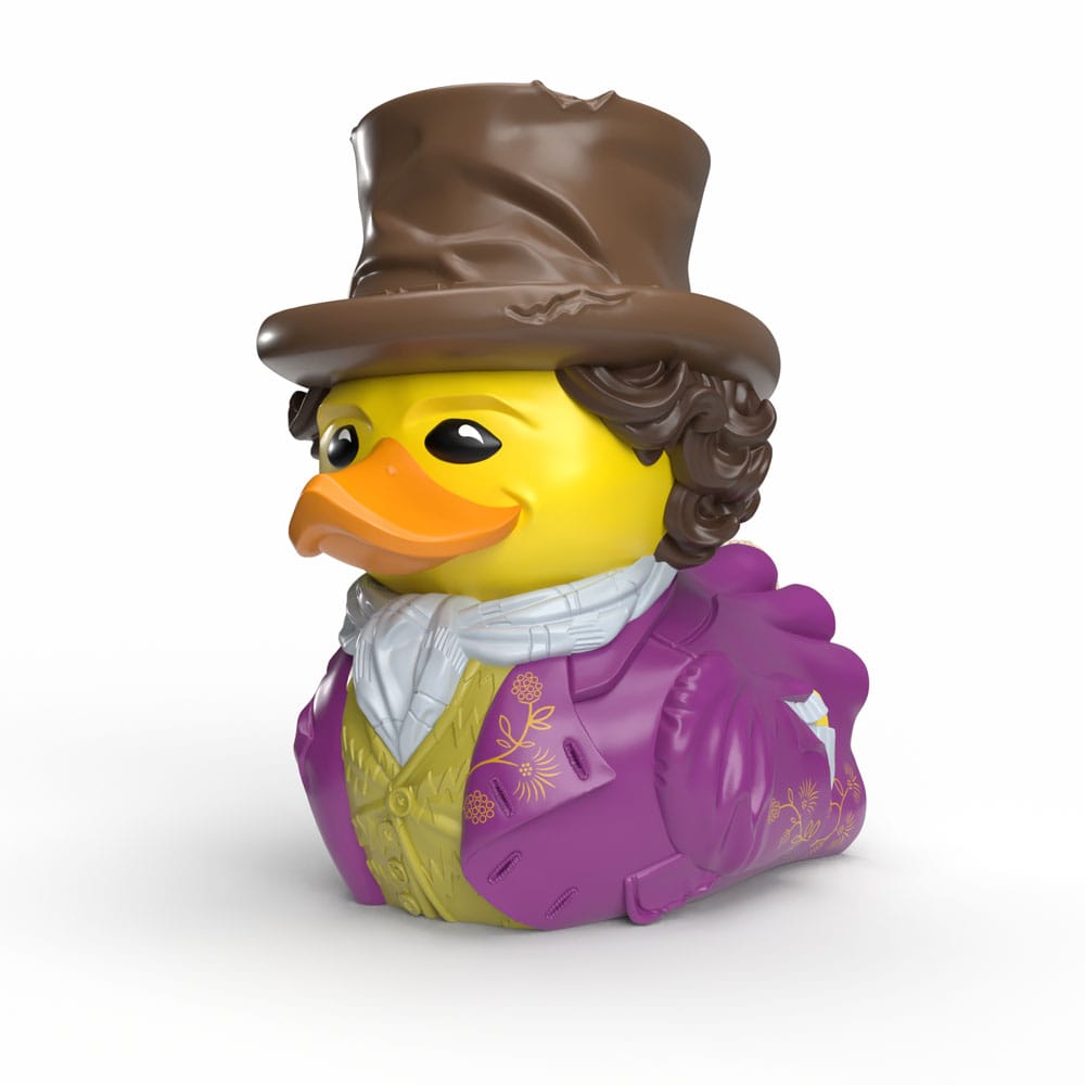 Numskull - Mini TUBBZ Canard de bain - Wonka - Willy Wonka (Édition baignoire) - 5cm