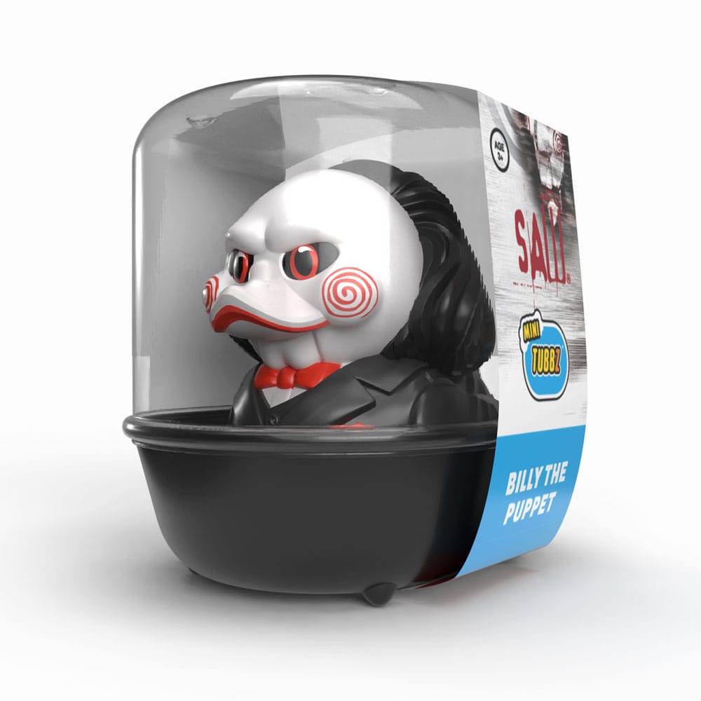 Numskull - Mini TUBBZ Canard de bain - Saw - Billy The Puppet (Édition baignoire) - 5cm