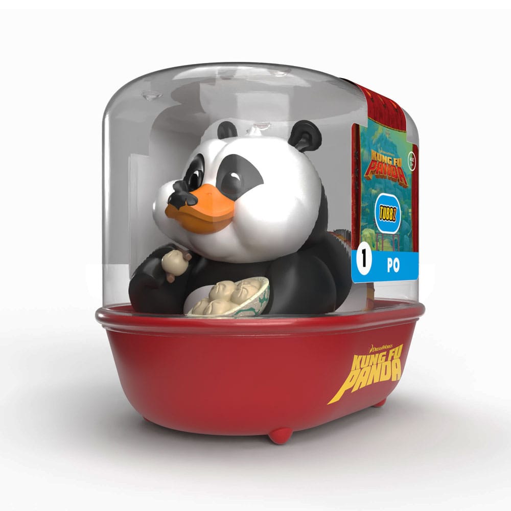 Numskull - TUBBZ Canard de bain - Kung Fu Panda - Po (Première Édition) - 9cm
