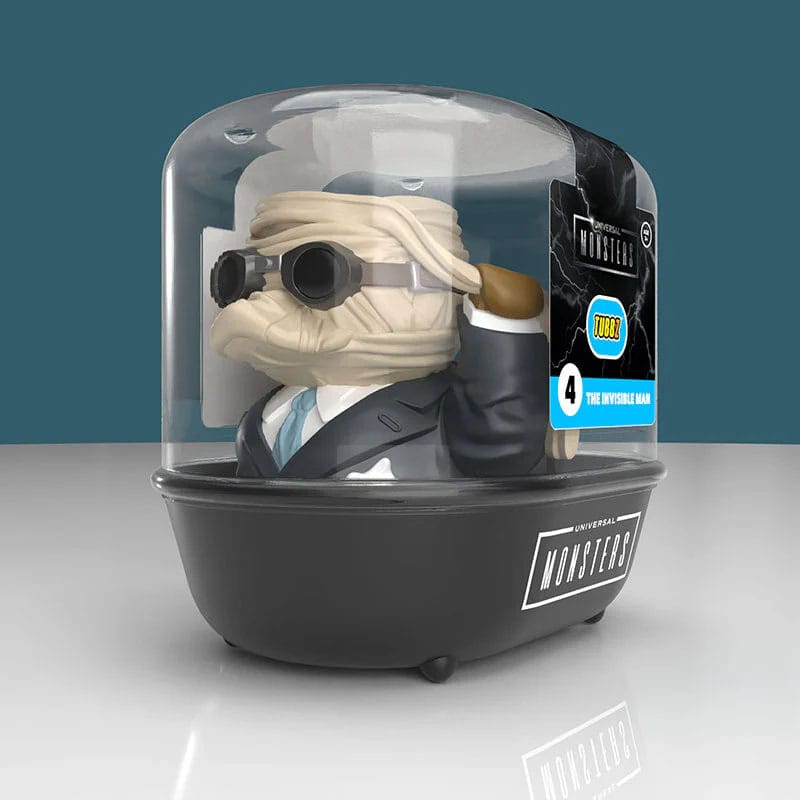 Numskull - TUBBZ Canard de bain - Universal Studios Monsters - L'Homme invisible (Première Édition) - 9cm