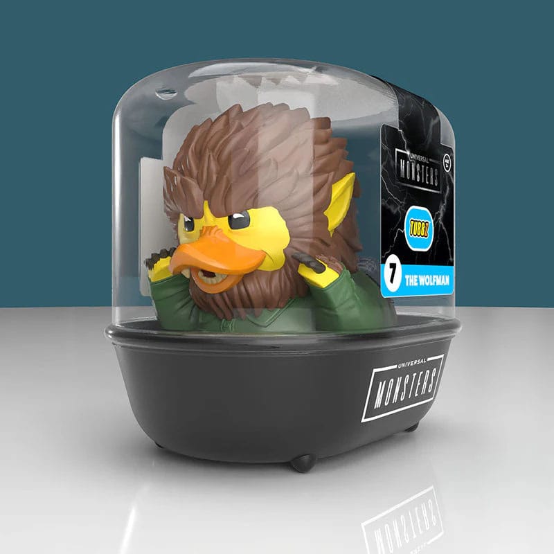 Numskull - TUBBZ Canard de bain - Universal Studios Monsters - Le Loup-garou (Première Édition) - 9cm