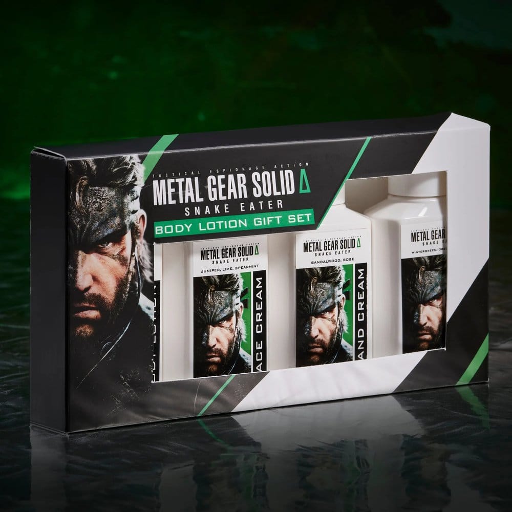 Metal Gear Solid coffret cadeau Lotion Corporelle