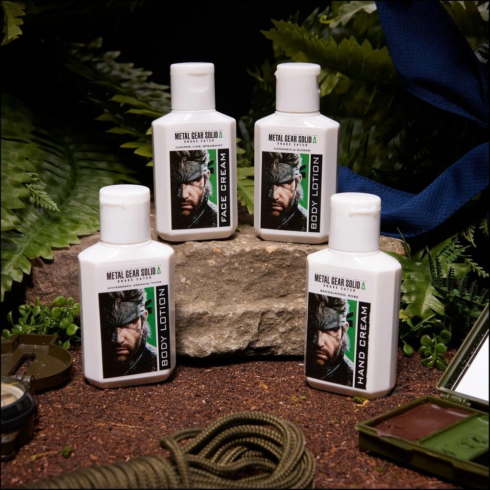 Metal Gear Solid coffret cadeau Lotion Corporelle