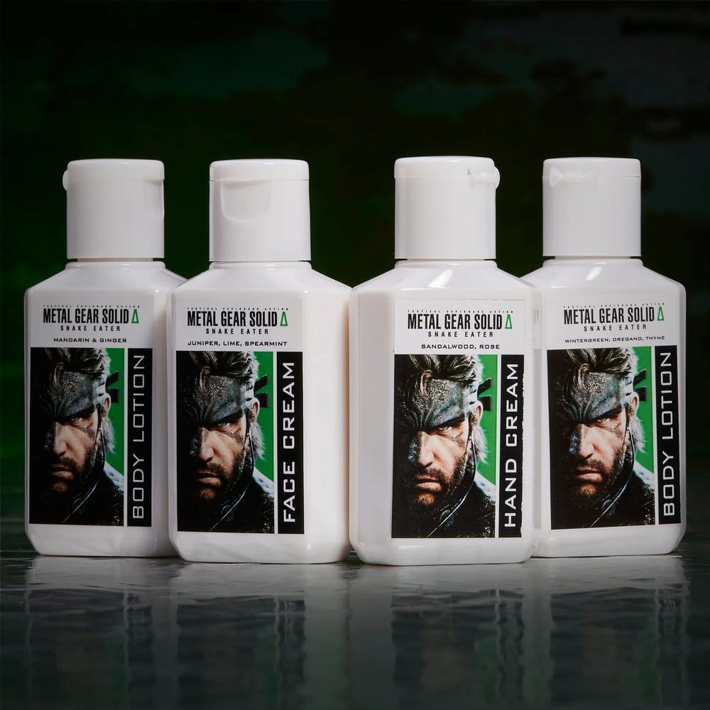 Metal Gear Solid coffret cadeau Lotion Corporelle
