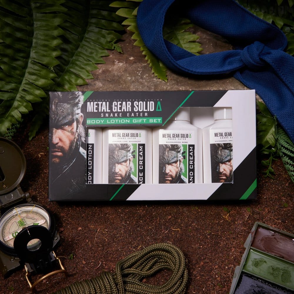 Metal Gear Solid coffret cadeau Lotion Corporelle