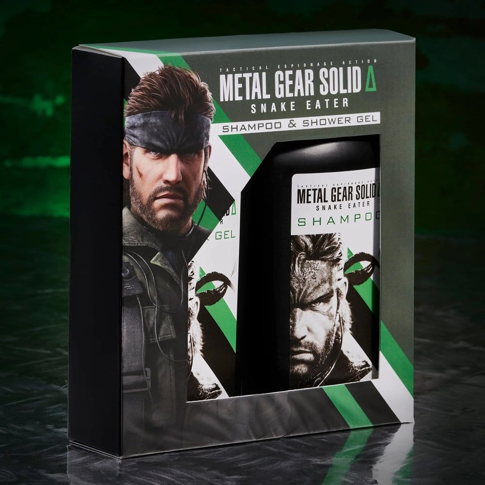 Metal Gear Solid coffret cadeau Gel Douche & Shampoing