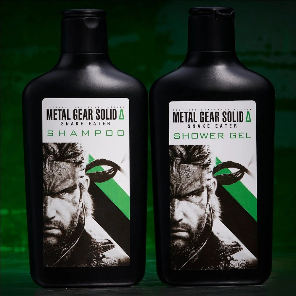 Metal Gear Solid coffret cadeau Gel Douche & Shampoing