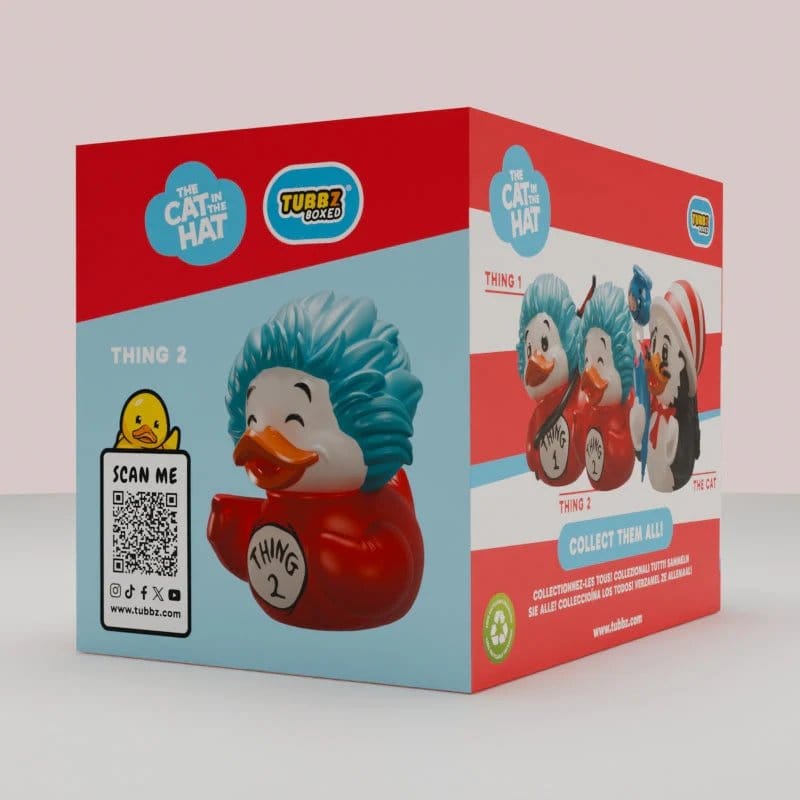 Le Chat chapeauté Tubbz figurine PVC Thing 2 Boxed Edition 10 cm