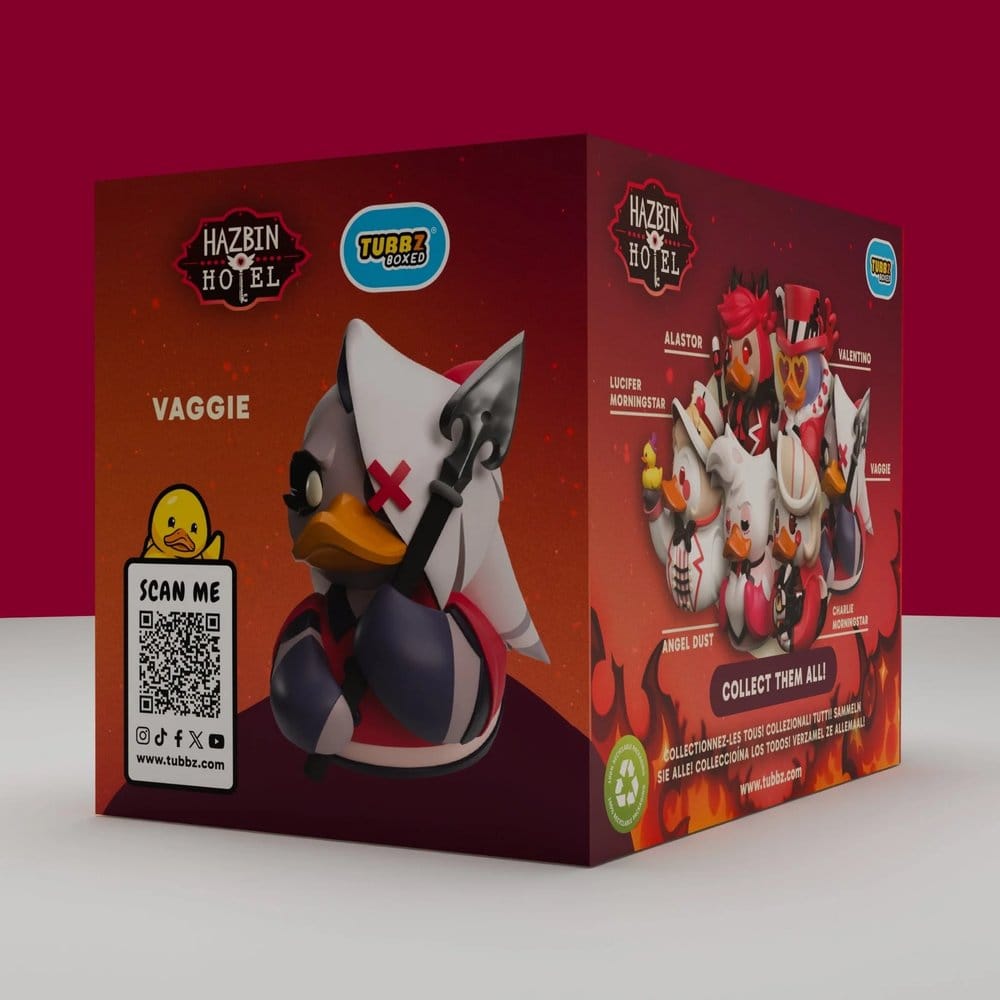 Hazbin Hotel Tubbz figurine PVC Vaggie Boxed Edition 10 cm