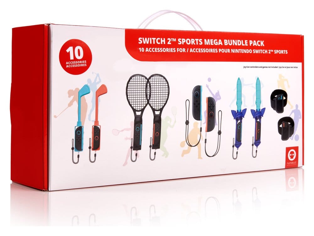 Nintendo Switch 2 accessoires Sports Pack 10-in-1