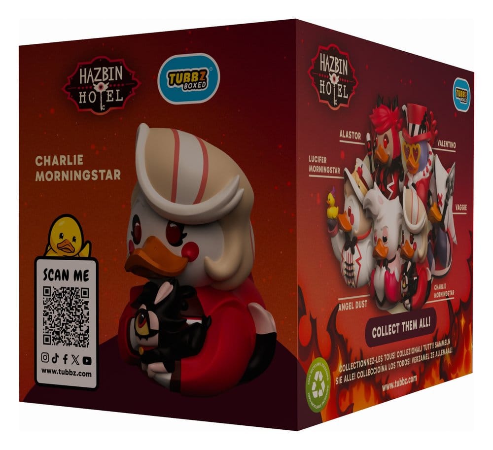 Hazbin Hotel Tubbz figurine PVC Charlie Morningstar Boxed Edition 10 cm