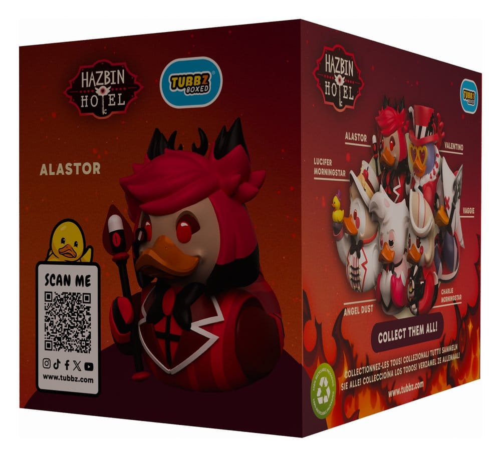 Hazbin Hotel Tubbz figurine PVC Alastor Boxed Edition 10 cm