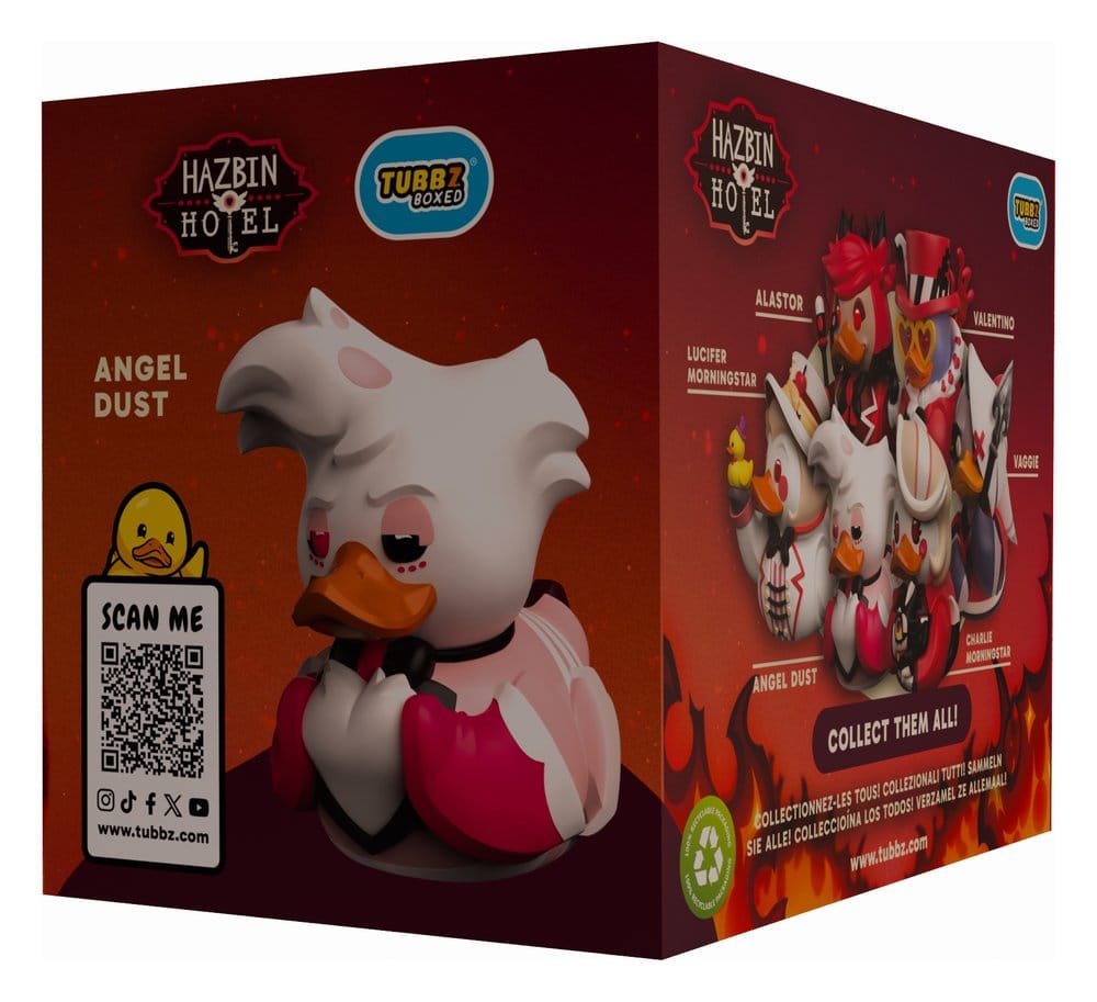 Hazbin Hotel Tubbz figurine PVC Angel Dust Boxed Edition 10 cm