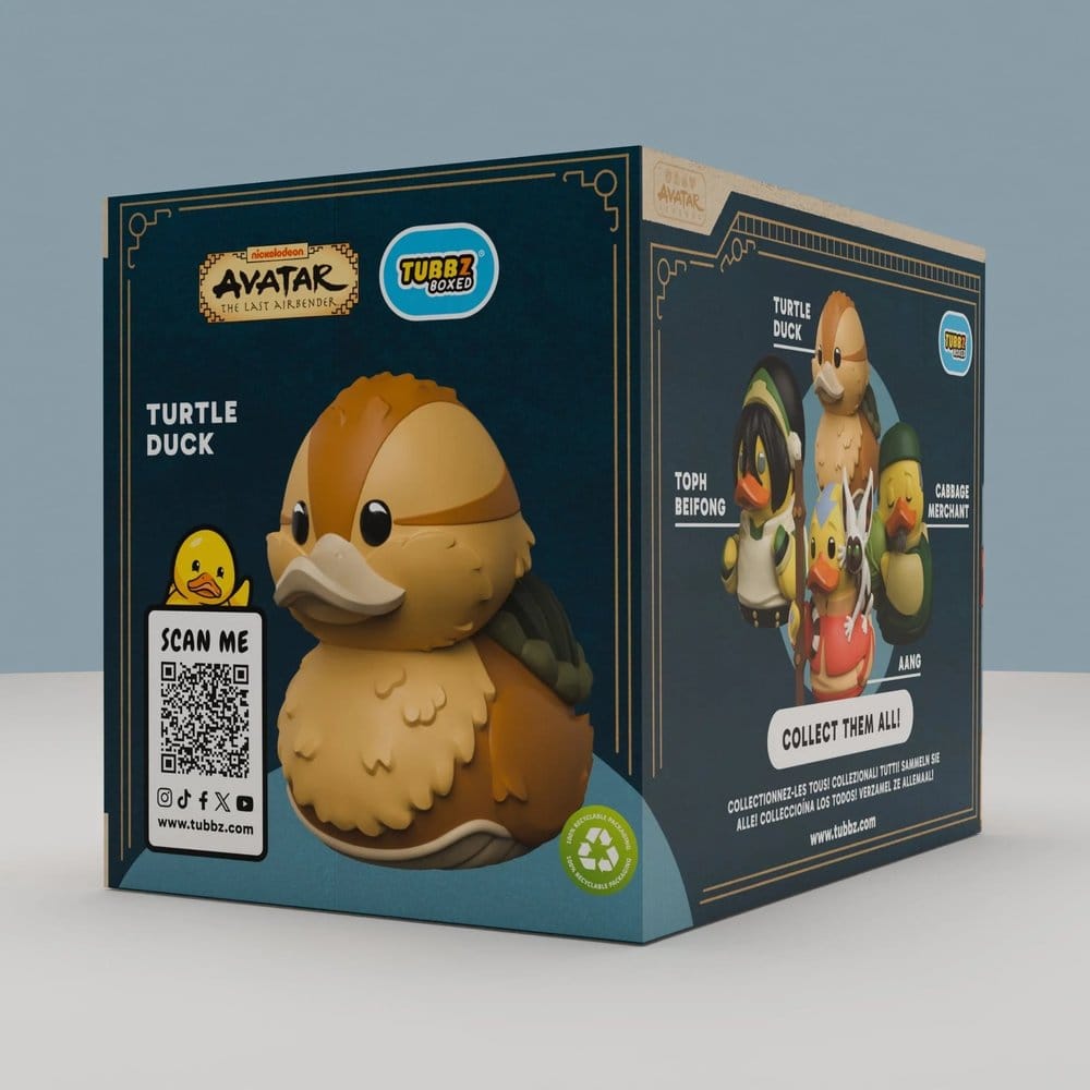 Avatar, le dernier maître de l´air Tubbz figurine PVC Turtle Duck Boxed Edition 10 cm