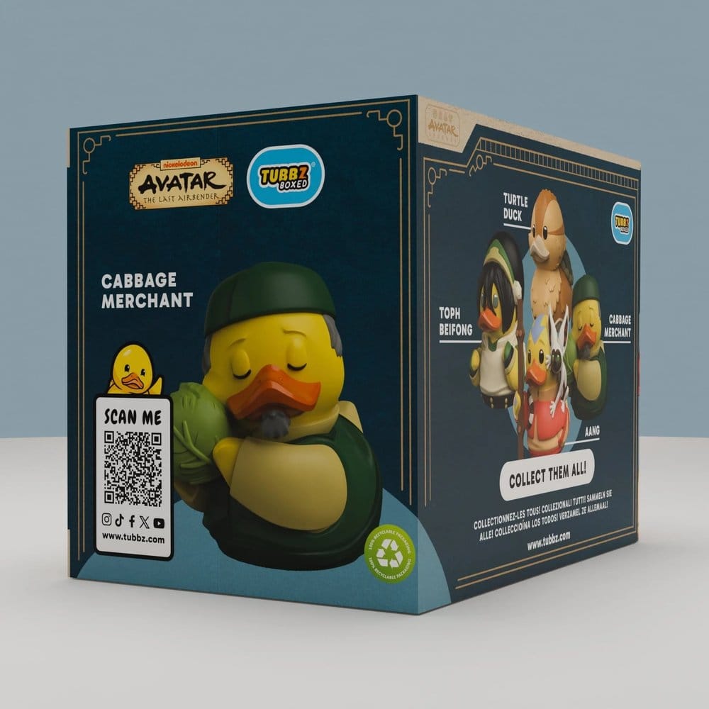 Avatar, le dernier maître de l´air Tubbz figurine PVC Cabbage Merchant Boxed Edition 10 cm