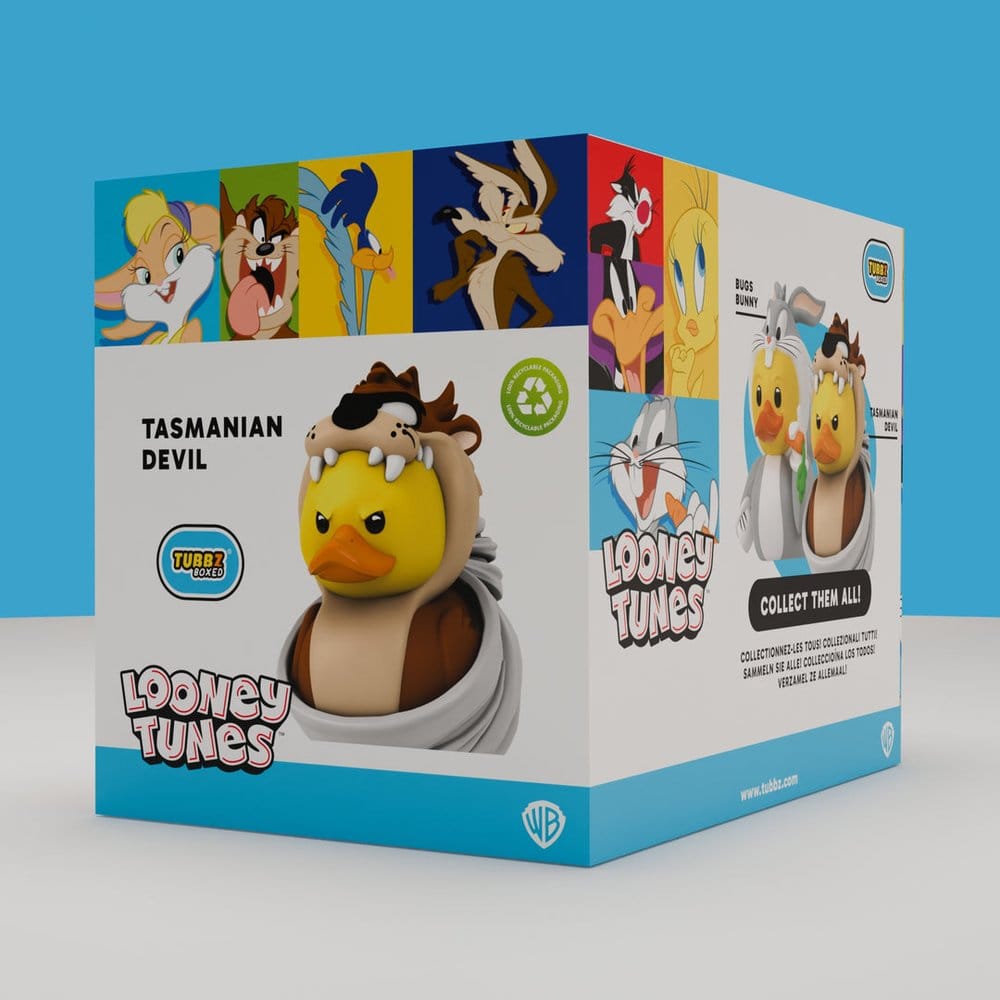 Looney Tunes Tubbz figurine PVC Taz Diable de Tasmanie Boxed Edition 10 cm