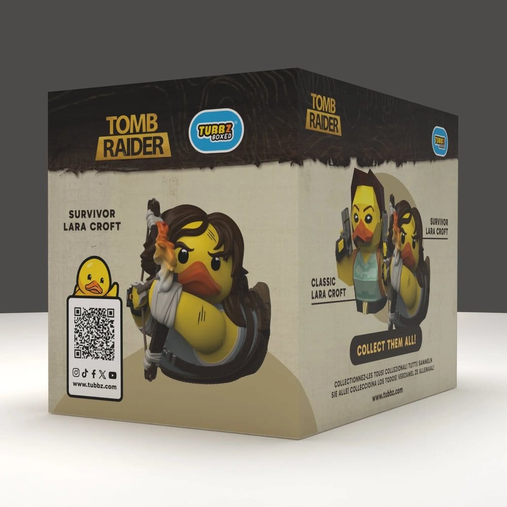 Tomb Raider Tubbz figurine PVC Lara Croft (Survivor) Boxed Edition 10 cm
