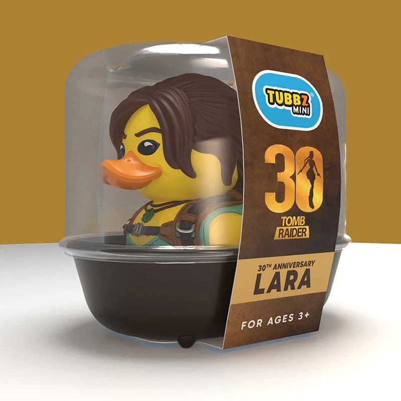 Tomb Raider Tubbz Mini figurine PVC Lara (30th Anniversary) 5 cm