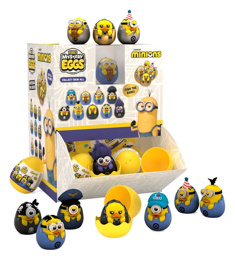 Minions Blind Box présentoir figurines mini Mystery Egg (36)