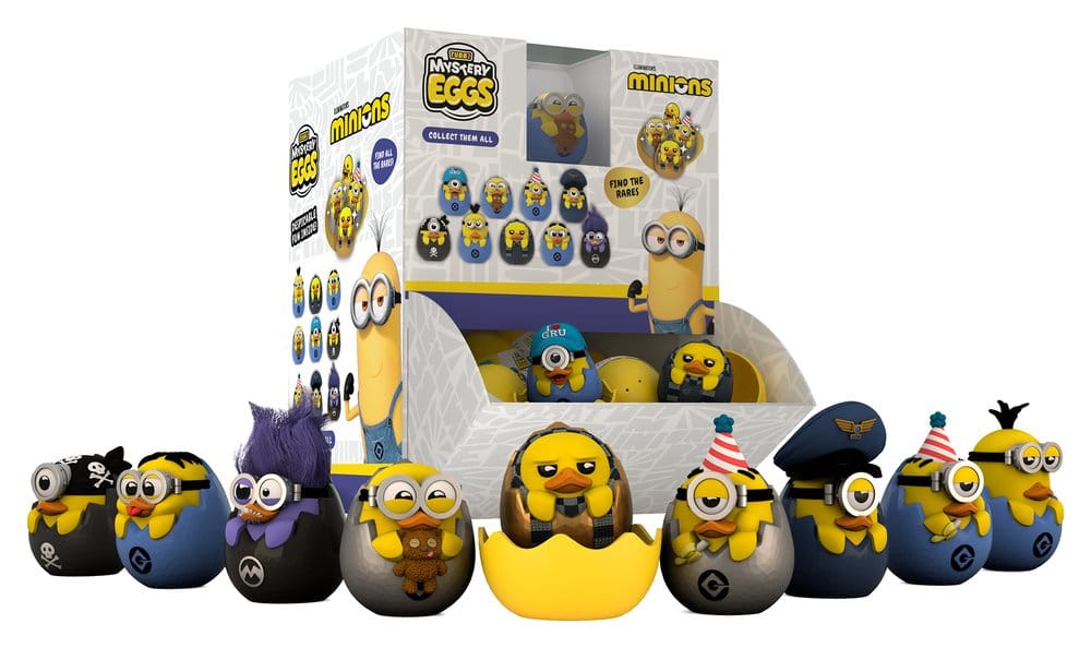 Minions Blind Box présentoir figurines mini Mystery Egg (36)