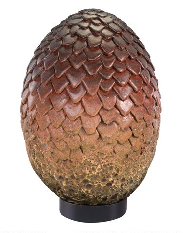 Game of Thrones réplique Oeuf de dragon Drogon 20 cm