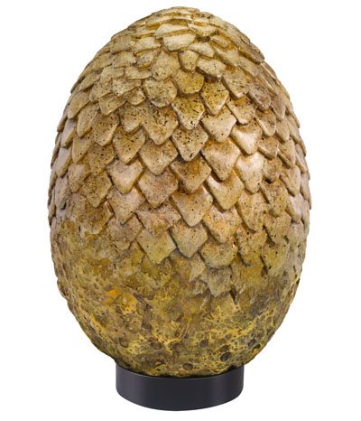 Game of Thrones réplique Oeuf de dragon Viserion 20 cm