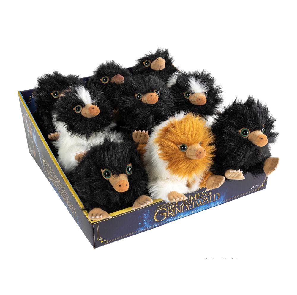 Les Animaux fantastiques 2 présentoir peluches Baby Nifflers 15 cm (9)