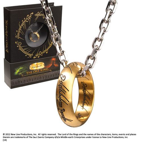 Le Seigneur des Anneaux pendentif Anneau Unique