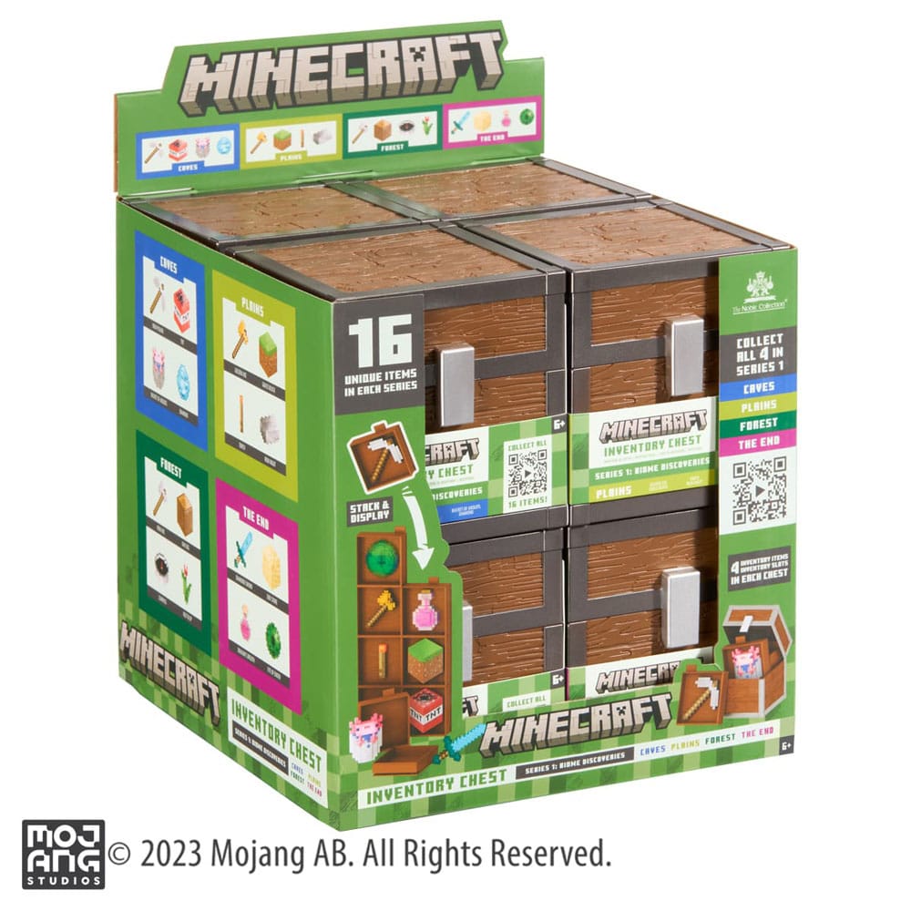 Minecraft Coffre à butin assortiment (8)