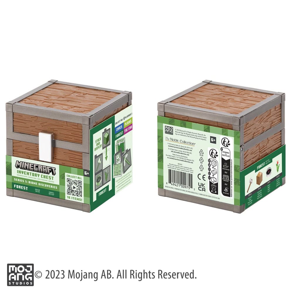 Minecraft Coffre à butin Forest 10 cm