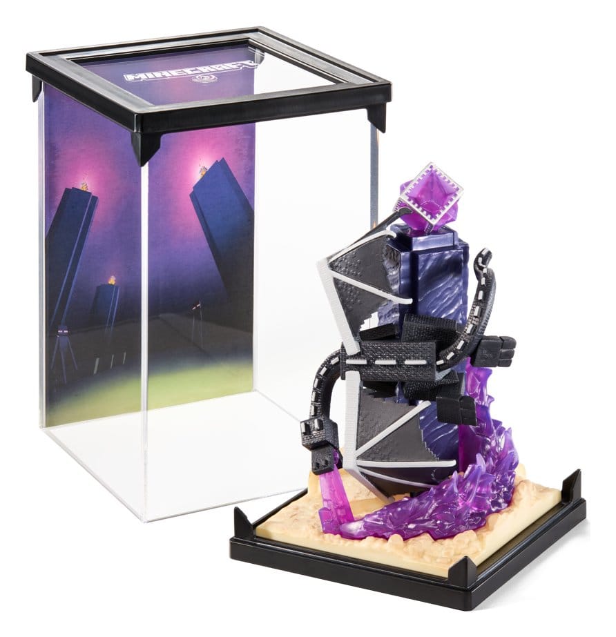 Minecraft Figurine Diorama Ender Dragon Attack 18 cm