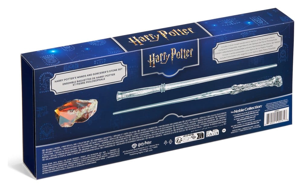 Harry Potter Celebration Wand baguette Harry Potter 25th Anniversary Wands and Sorcerer's Stone Set