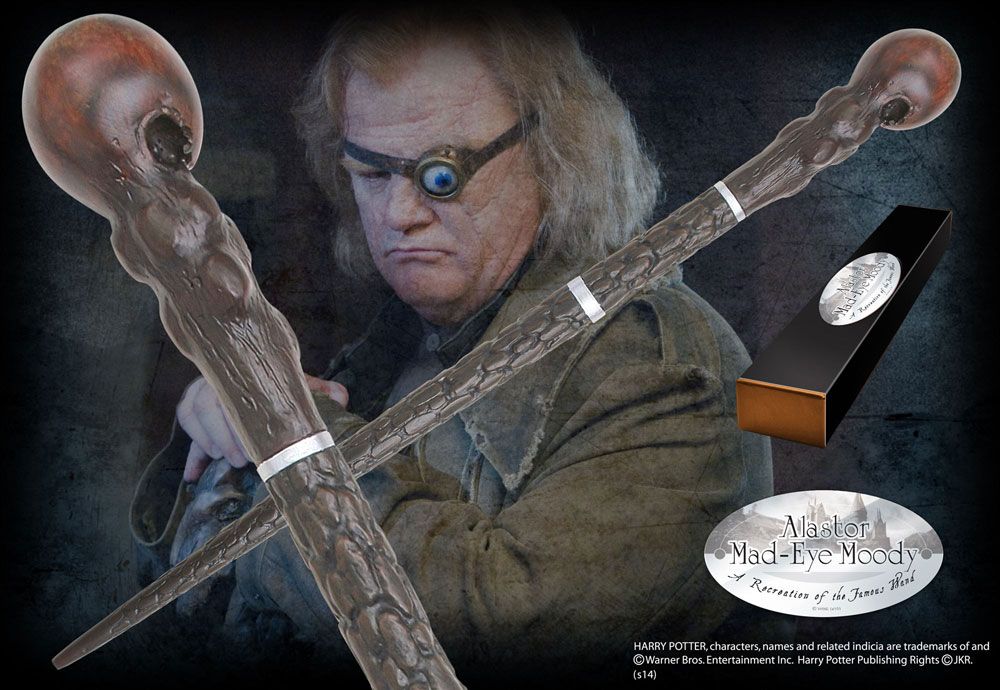 Harry Potter réplique baguette de Maugrey Fol-Oeil (édition personnage)