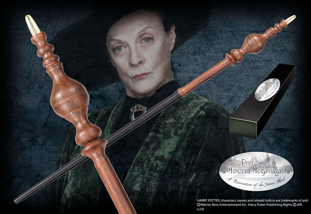 Harry Potter réplique baguette de Professeur Minerva McGonagall (édition personnage)